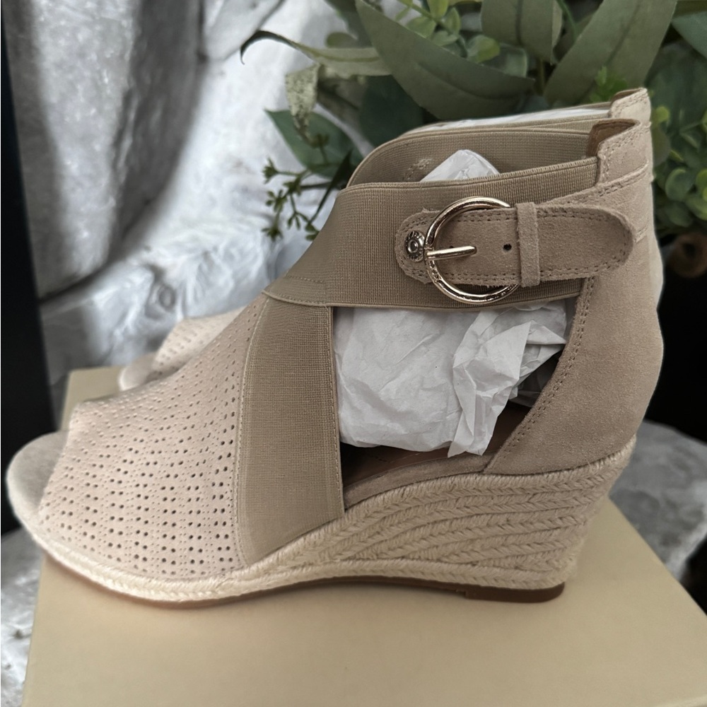 NYDJ | Women's Charisma Espadrille Wedge Sandals Sz 9.5 - Picture 3 of 6